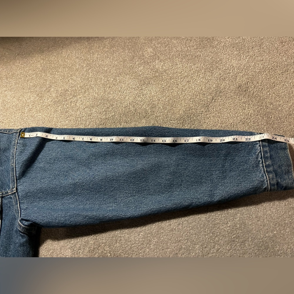 EUC Men’s Large Schaefer Outfitter Denim Jacket - Picture 16 of 16